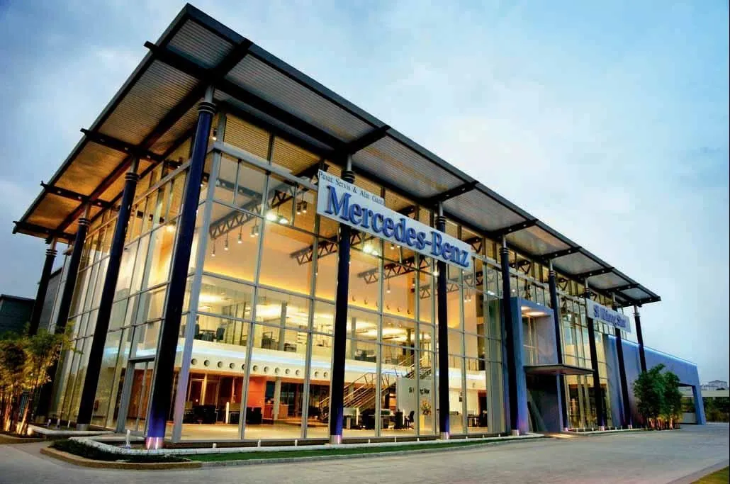 Mercedes Showroom